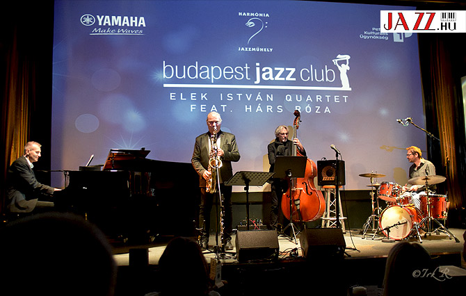 Az Elek István Quartet feat. Hárs Róza koncertje
