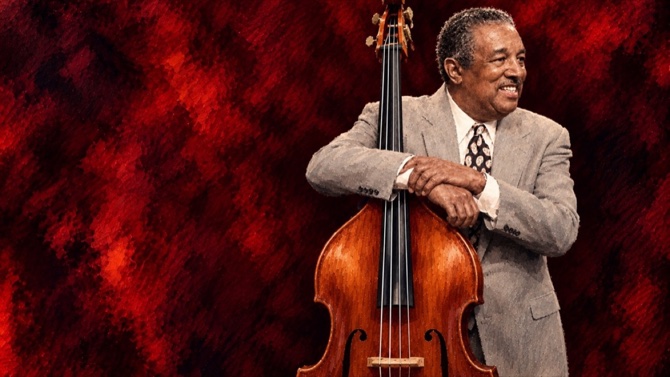 Ray Brown bőgőn – Jazz-World illusztráció