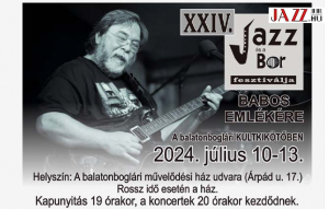 Bogláron a jazzfesztivál szerdán kezdődik