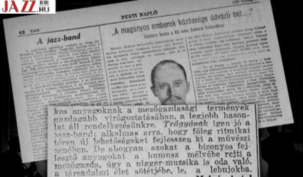 Előadás Vannay János és a jazz kapcsolatáról