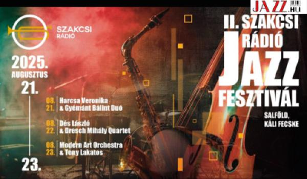 Harcsa Veronika, Dés László és Tony Lakatos a Szakcsi Rádió jazzfesztiválján