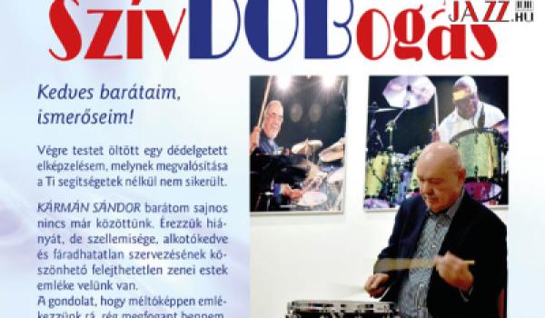 Bronzportrét állítanak a ceglédi jazzmecénásnak